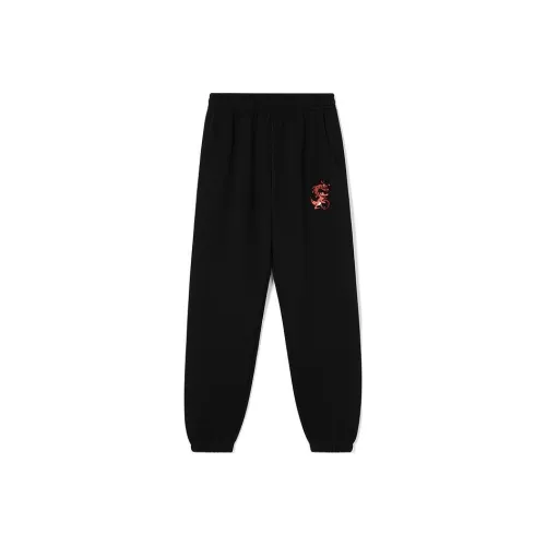 LACOSTE Collaboration Повседневные брюки Женские Черные