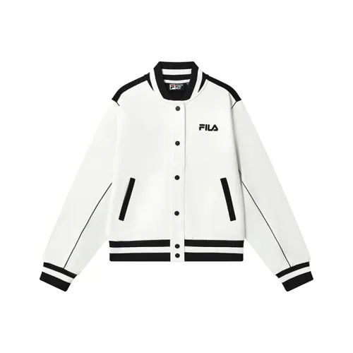 FILA Облачный белый Женская Бейсбольная Джерси