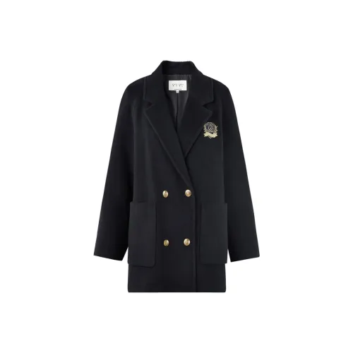 Qiushui Yiren Бизнес-костюм женский темно-синий