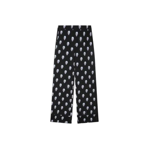STELLA MCCARTNEY Черные Женские Повседневные Брюки