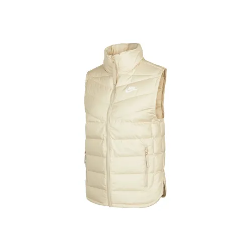 Nike Ecru Women's Down Vest Nike Экрю Женские Пуховый жилет