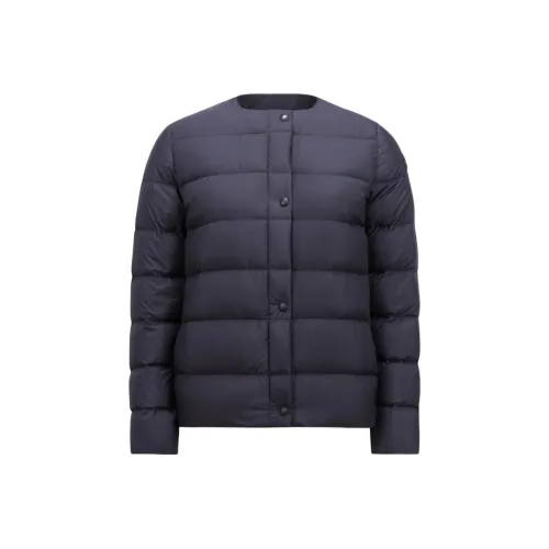 Moncler SS25 Gerbe Пуховик Женский Морской Синий