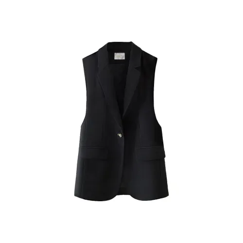 Cypress House Жилет Женский Черный