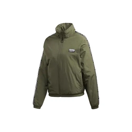 Adidas Originals Пуховая куртка Женская базовая Зеленая