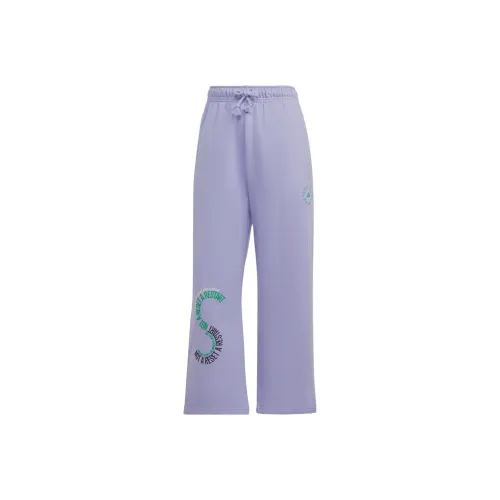 Adidas Фиолетовые Женские Вязаные Тренировочные Брюки