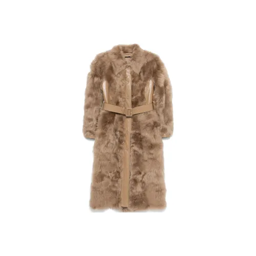 TOM FORD FW24 Пальто Женское Honeys Бежевый
