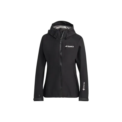 Adidas Водонепроницаемый и Ветрозащитный Ветровка Женские Черный