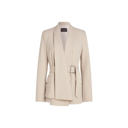 Karl Lagerfeld Бизнес-костюм Пальто Женское Светлый Бежевый
