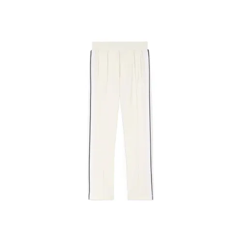 PALM ANGELS Белые Женские Вязаные Спортивные Брюки