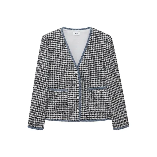 D'zzit FW23 Cropped Coat Women's Black