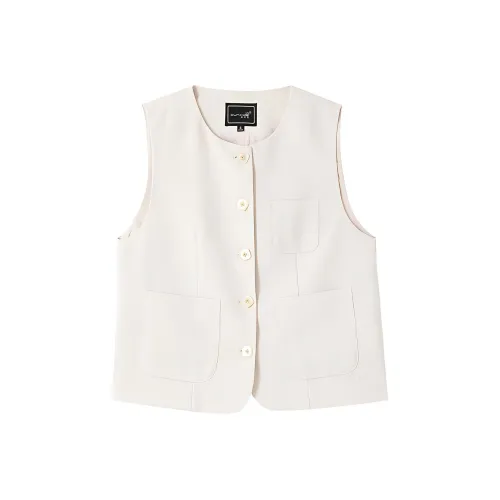 OUNIXUE Абрикос Женские Жилеты