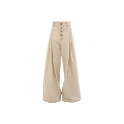 JW Anderson Хаки Женские Повседневные Брюки