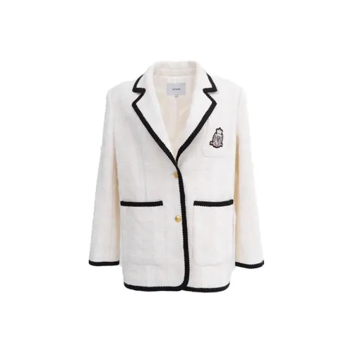 LOFT SHINE Белая Женская Бархатная Куртка