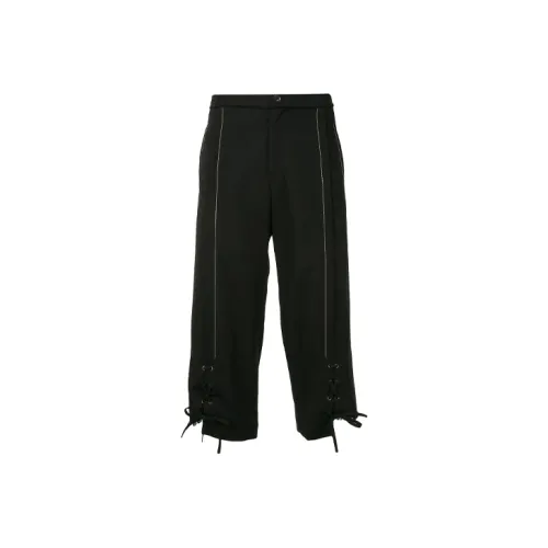 Yohji Yamamoto Черные Женские Повседневные Брюки