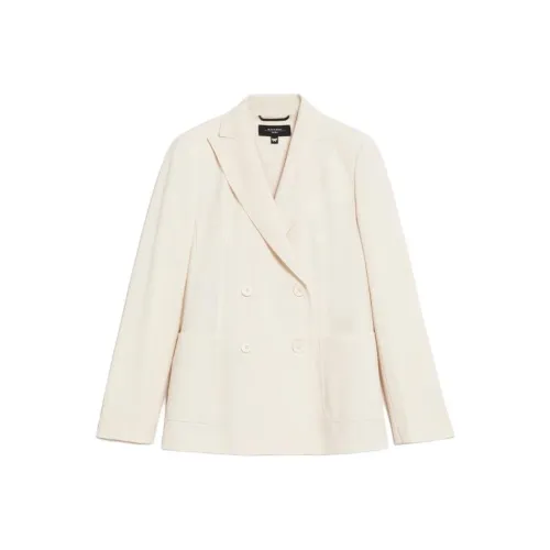 MaxMara Бизнес-костюм женский цвет слоновая кость