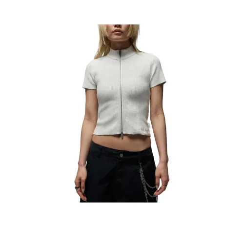 Джордан AirForce1 Трикотаж Женские Белые