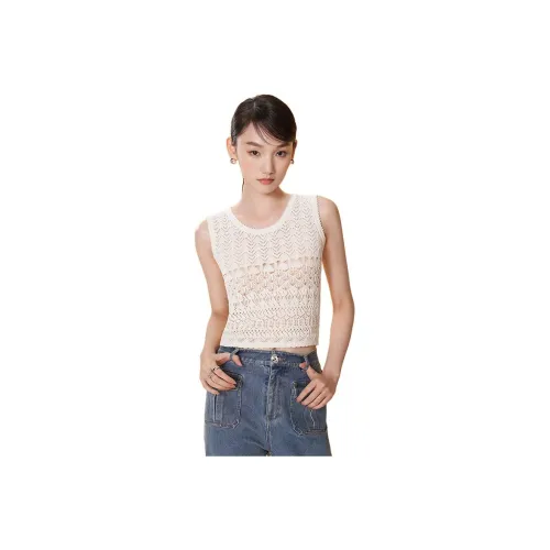 Caroline Экрю Женская Трикотажная Одежда