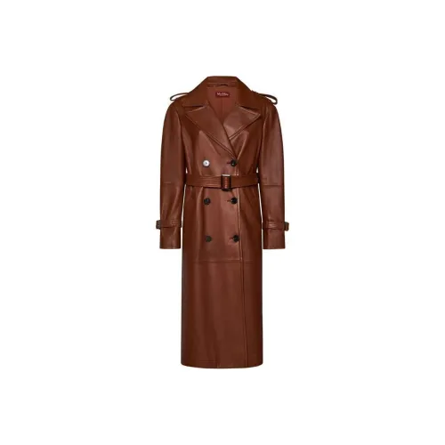 MaxMara Коричневое Женское Пальто