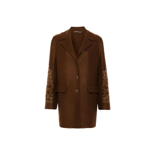 ERMANNO SCERVINO Пальто Женское Шоколад