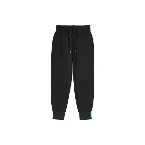 LACOSTE Collaboration SS22 Прямой крой Брюки Тренировочные Женские Черные