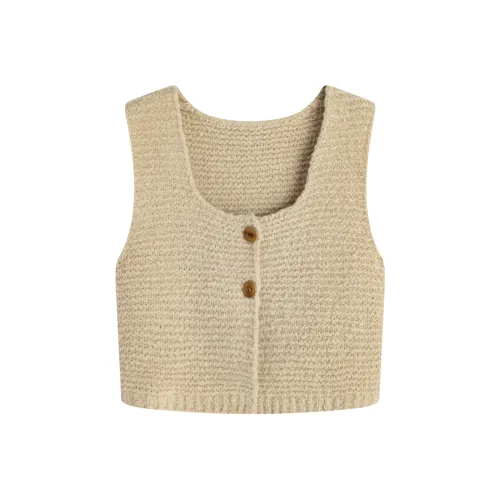 XINIERHUAN Светлый хаки Женские жилеты