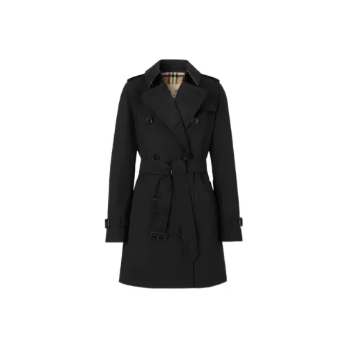Burberry FW22 Тренчкот Женский Черный