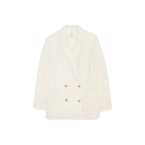 Anine Bing Бизнес-костюм Пальто Женское Бежевое