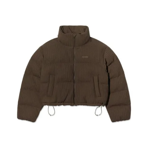 OIOICOLLECTION Коричневый Женские Объемные Куртки (Пуфы)