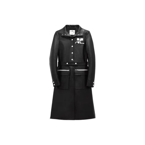 COURREGES Черный Женский Тренч