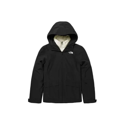 THE NORTH FACE Поход Водонепроницаемый и Теплый Ветровка Женская Черная