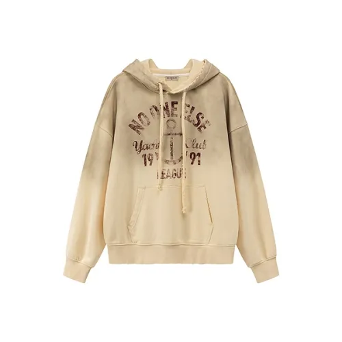 NO ONE ELSE Белый абрикос Унисекс Свитшоты