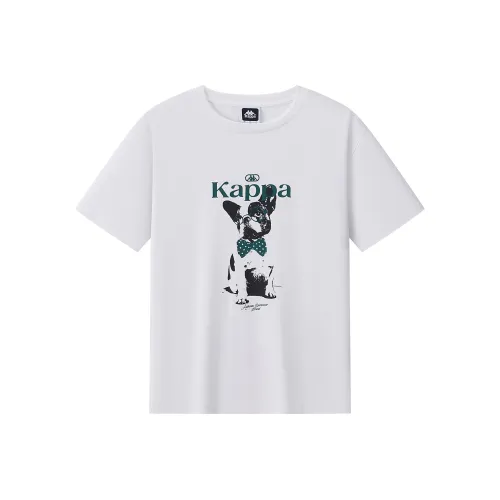 KAPPA 1916 Series T-Shirt Унисекс Белый
