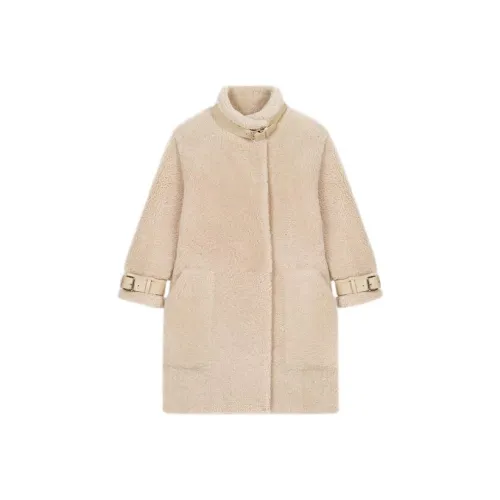 Maje SS23 Светло-янтарный Женские Бархатные Куртки