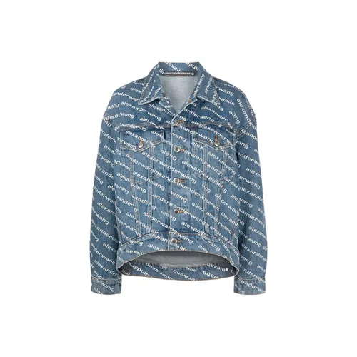 alexander wang Синие Женские Джинсовые Куртки