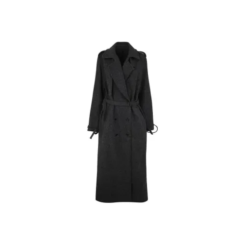 DRIES VAN NOTEN Тренчкот Женский Черный