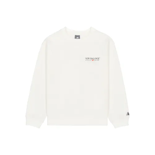 New Balance совместный бренд Толстовка Женская Морская соль Белый