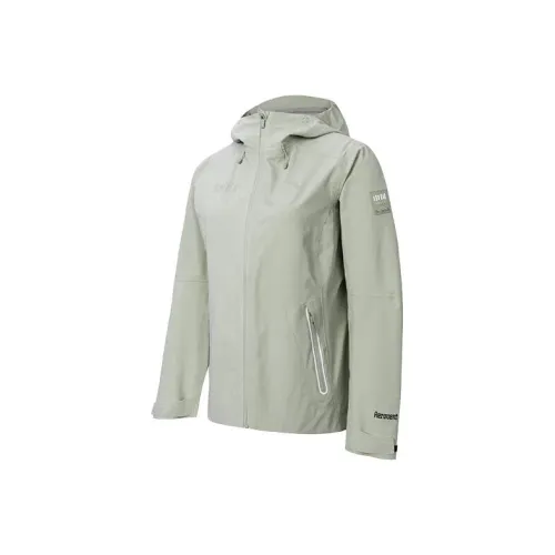 ANTA ZONGXUNXILIE Холодная волна Водонепроницаемый и Ветрозащитный Ветровка Женские Сосново-серый Зеленый