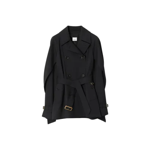 Burberry Черный Женский Тренч