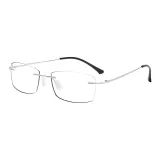 Элегантность Серебряный Безрамочный [Защита от синего света]