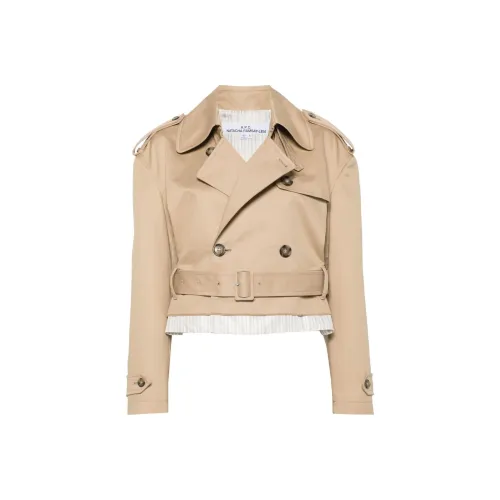 A.P.C Cropped Coat Women's Beige