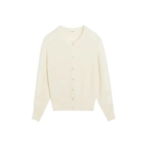 By Malene Birger Мягкий Белый Женский Трикотаж