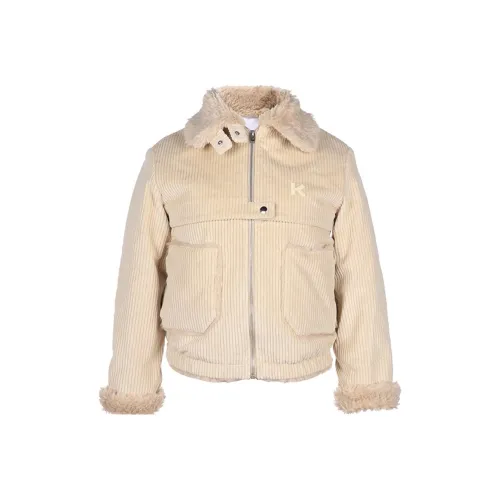 KENZO Бежевые Женские Парки