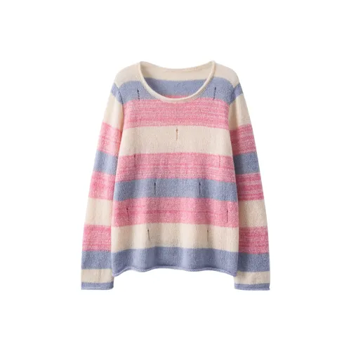 CLUB NEWS Многоцветные полосы Женский трикотаж
