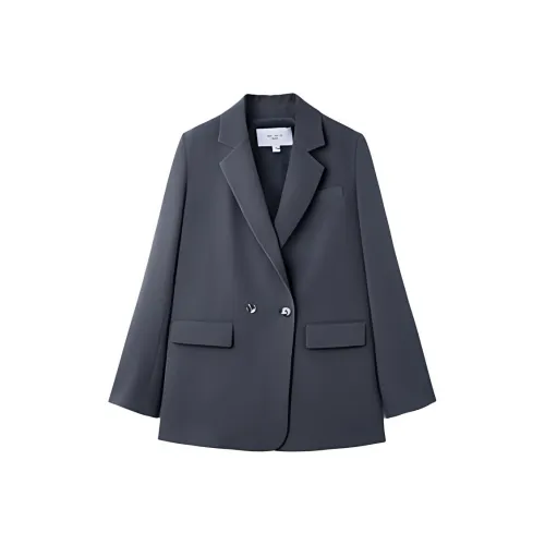 TKY SHOP Бизнес Костюм Женский Smoke Blue Gray