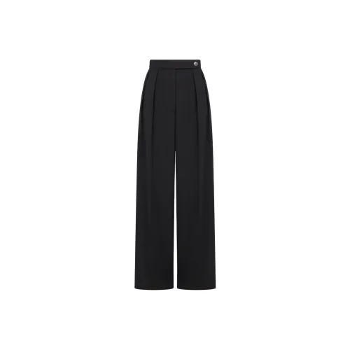 DRIES VAN NOTEN Черные Женские Повседневные Брюки