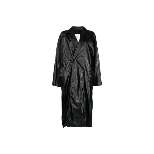 SONG FOR THE MUTE Черный Женский Тренч