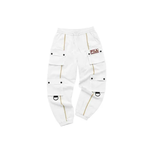 FILA FUSION Карго Брюки Женские Mist White