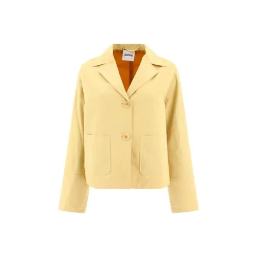 ASPESI Бизнес-костюм женский жёлтый