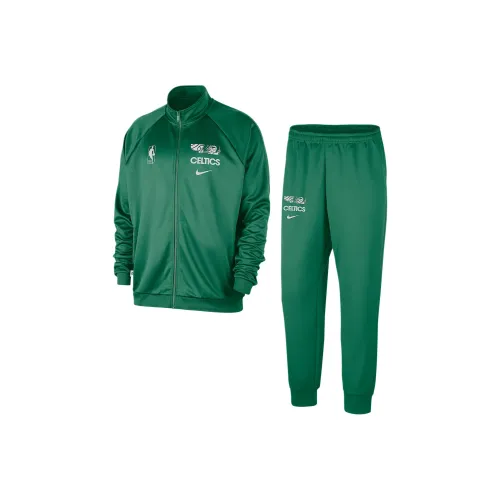Nike x NBA Boston Celtics Courtside Повседневная спортивная одежда Унисекс Комплекты Зеленый