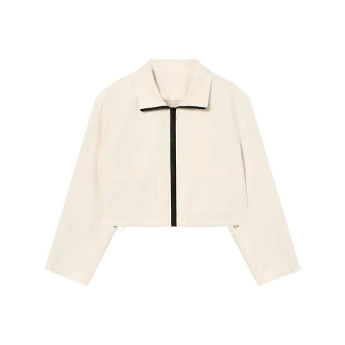 THE SEA LIFE Укороченная куртка женская цвет экрю